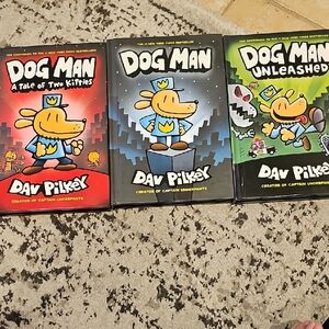 EUC Dog Man Book Series by - Set of 3